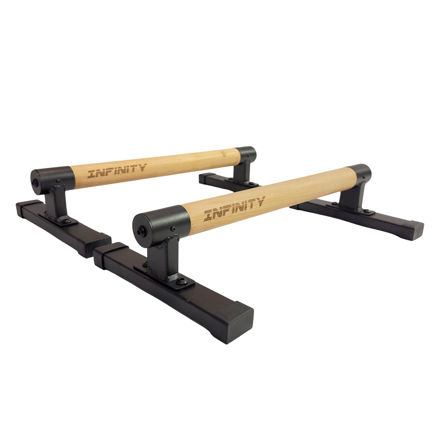 Long Parallettes with Wooden Handles For Callisthenics gymnastics Crossfit handstand planche