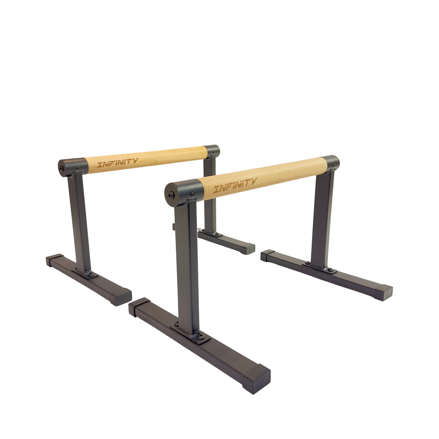 Medium Parallettes with Wooden Handles For Callisthenics gymnastics Crossfit handstand planche