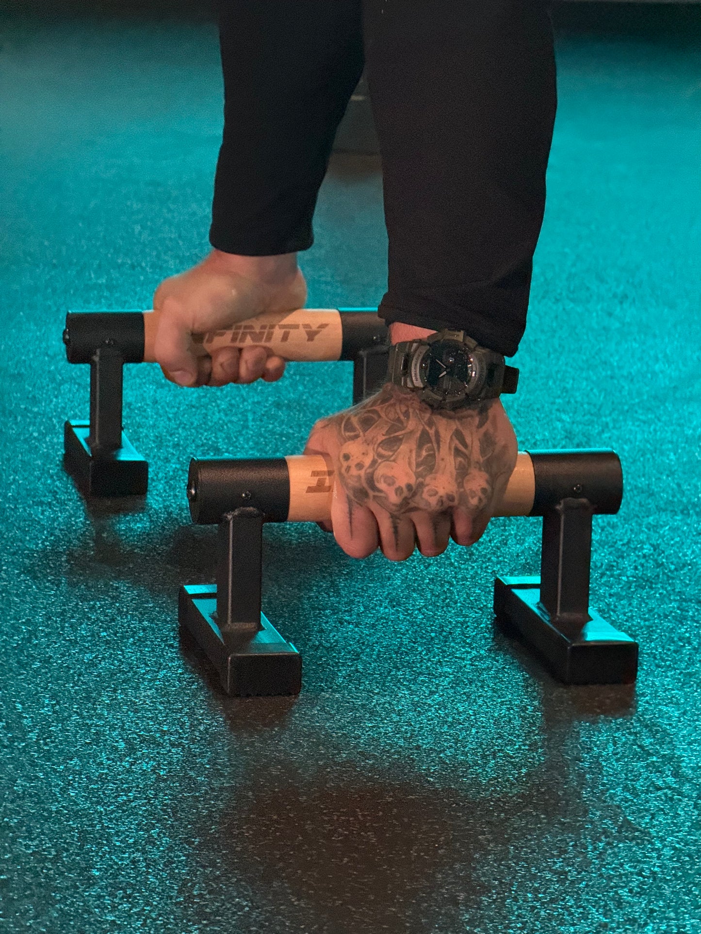 Travellettes Small Parallettes For Travelling Wooden Handles For Callisthenics gymnastics Crossfit handstand planche