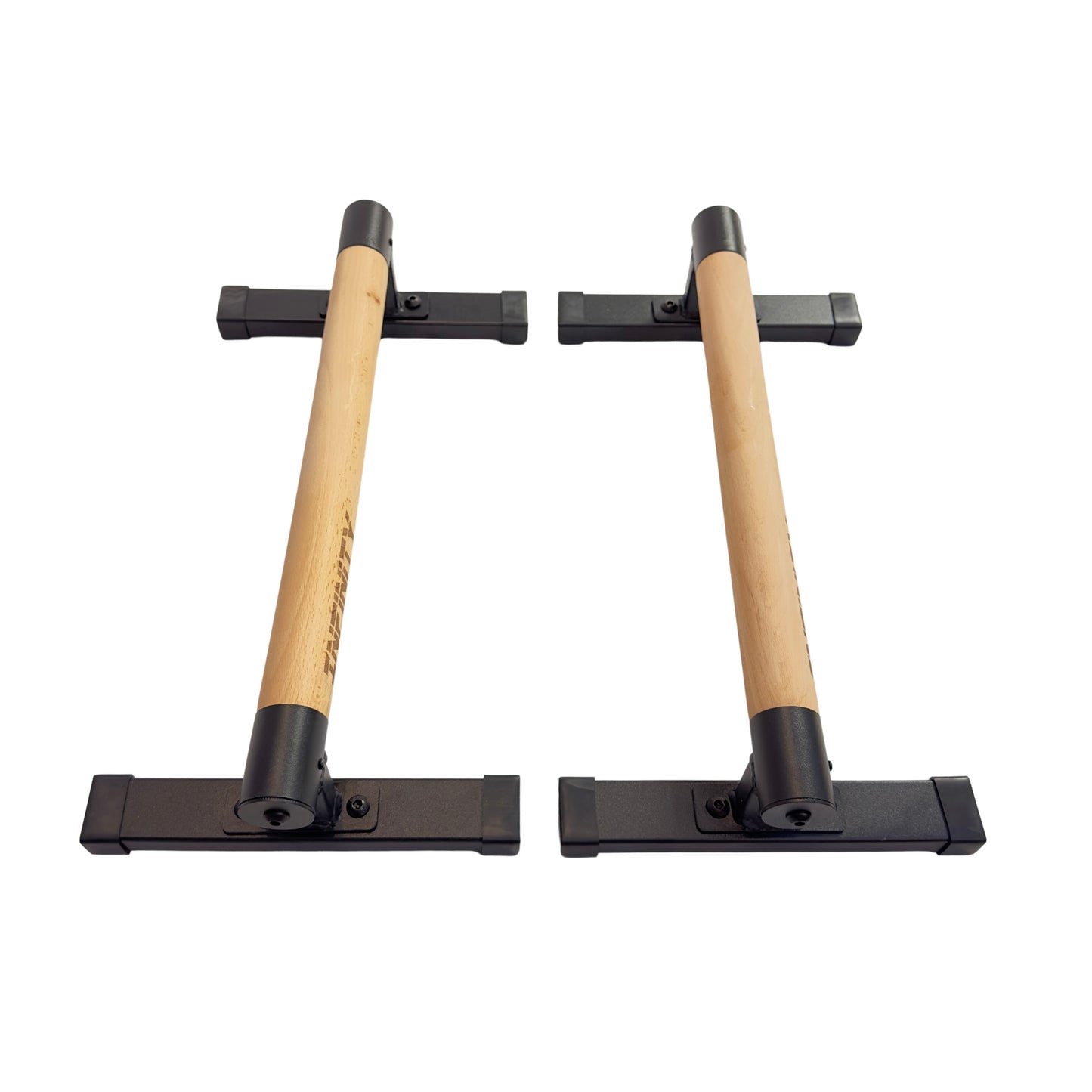 Long Parallettes with Wooden Handles For Callisthenics gymnastics Crossfit handstand planche