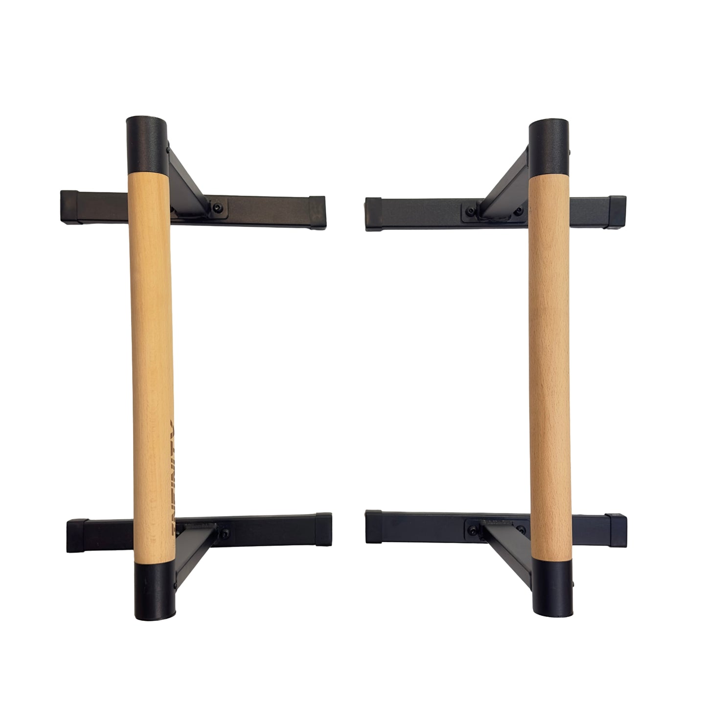 Medium Parallettes with Wooden Handles For Callisthenics gymnastics Crossfit handstand planche