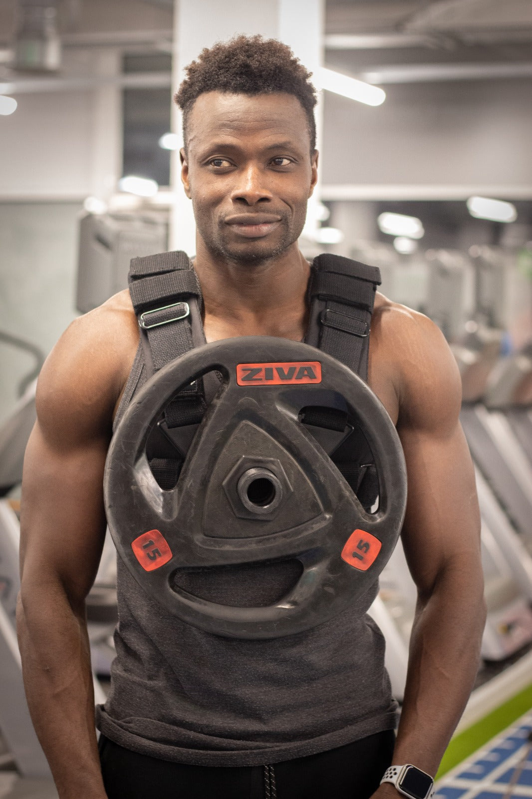 Black Infinity Weighted Vest 80 KGs – Infinity Fit Ltd