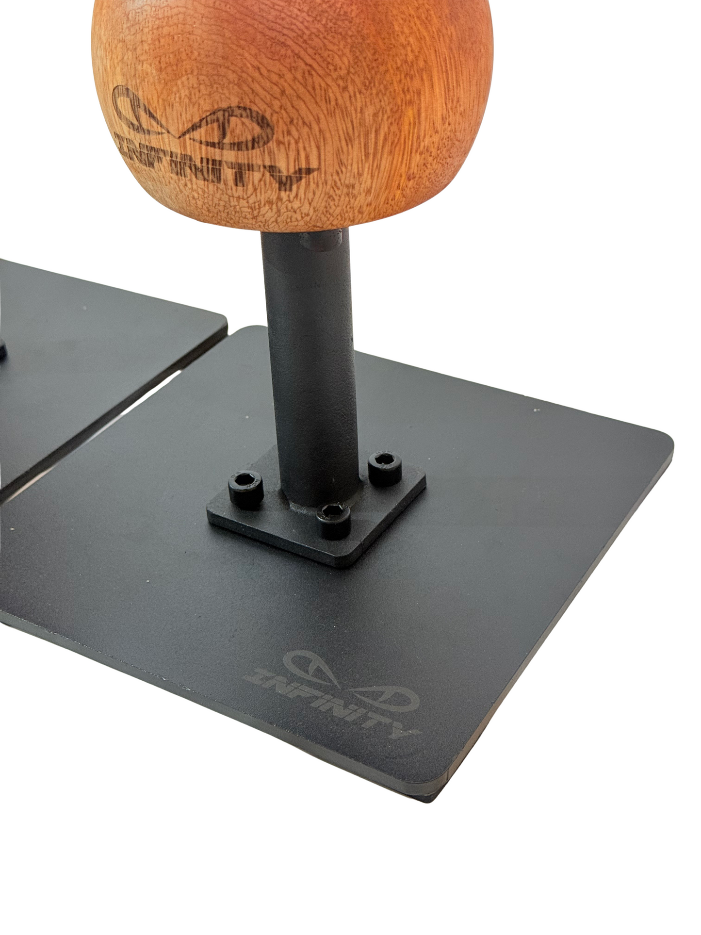 Infinity Handstand Canes – Ball Grip | Professional Handstand Trainer for Calisthenics, Gymnastics & Yoga | Steel Base, Hardwood Grip, Strength & Balance Training